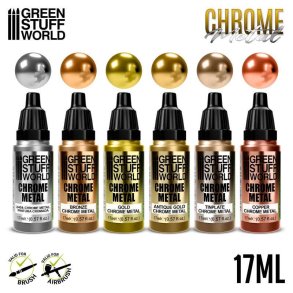Chrome Pensel og Airbrush Maling St 