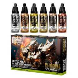 Chrome Pensel og Airbrush Maling St 