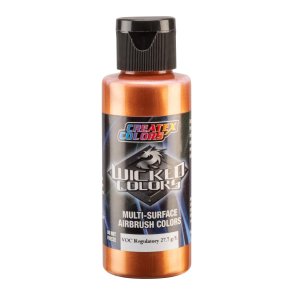 Airbrush Maling Wicked W363 Metallic Copper 60 ml
