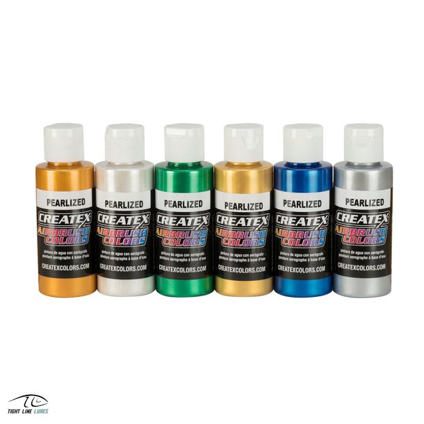 Airbrush St Maling Createx Perlemor St 6 x 60 ml