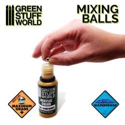 Wobler Belastning Mixing Balls 6.35mm 1g