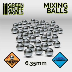 Wobler Belastning Mixing Balls 6.35mm 1g