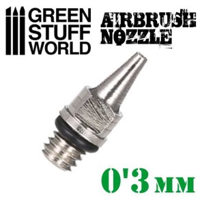 Nozzle Til Airbrush 0,3 mm