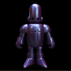 Chameleon Maling DARTH BLUE