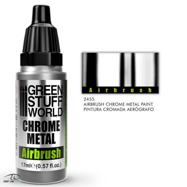 Chrome Airbrush Maling Krom Metal