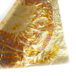 Bladmetal Metalfolie Grn Guld Design Metal