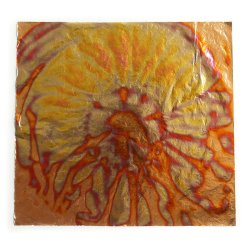 Bladmetal Metalfolie Rd Guld Design Metal