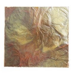 Bladmetal Sort Guld Design Metal