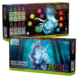 Fluor Paints X 8 UV Maling St