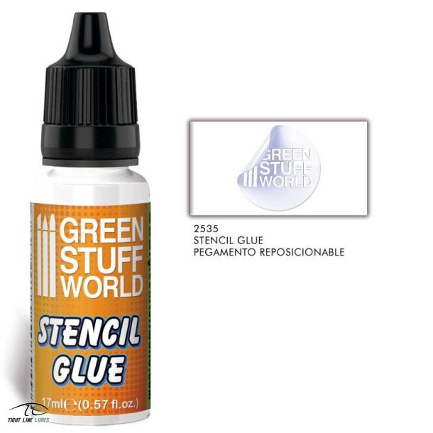 Repositionable Stencil Lim/Glue 17 ml