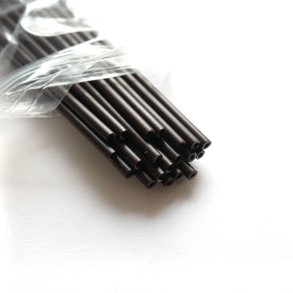 Rr til Wobler 3 mm Mrkebrunt 20 stk PVC