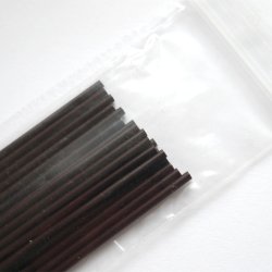 Rr til Wobler 3 mm Mrkebrunt 20 stk PVC