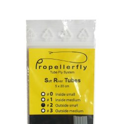 Rr til Rrfluer, Wobler 2,3 mm - Klar, 2