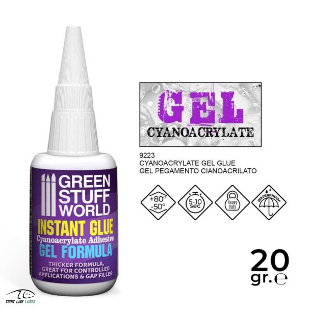 Super Glue Sekund Lim Cyanocrylate GEL 20 g
