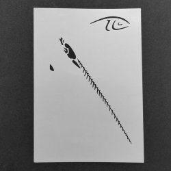 Tobis Stencil Til Fiskegrej 11,8 cm