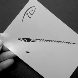 Tobis Stencil Til Fiskegrej 11,8 cm