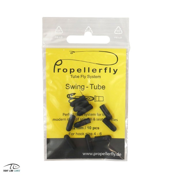 Swing Tube - Sort - 12mm - Propellerfly 