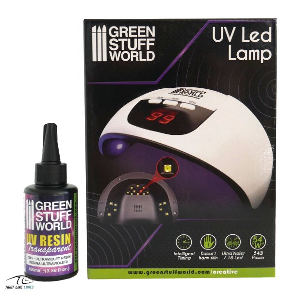 UV Resin Og UV Lampe St 100 ml