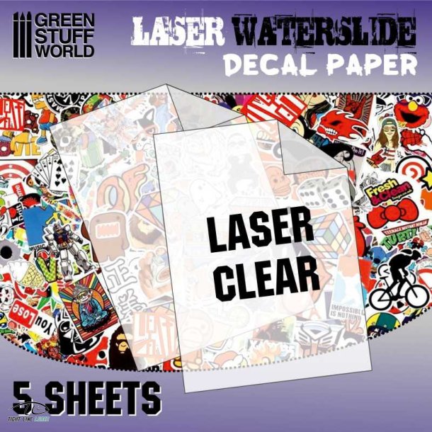 Decal Papir Til Laser Printer Transparent